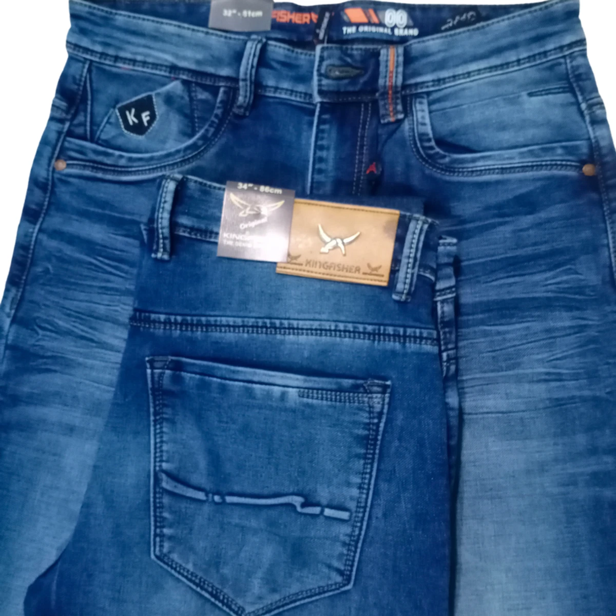 দুই টি অরজিনাল কিংফিশার Kingfisher Premium Jeans - Image 4