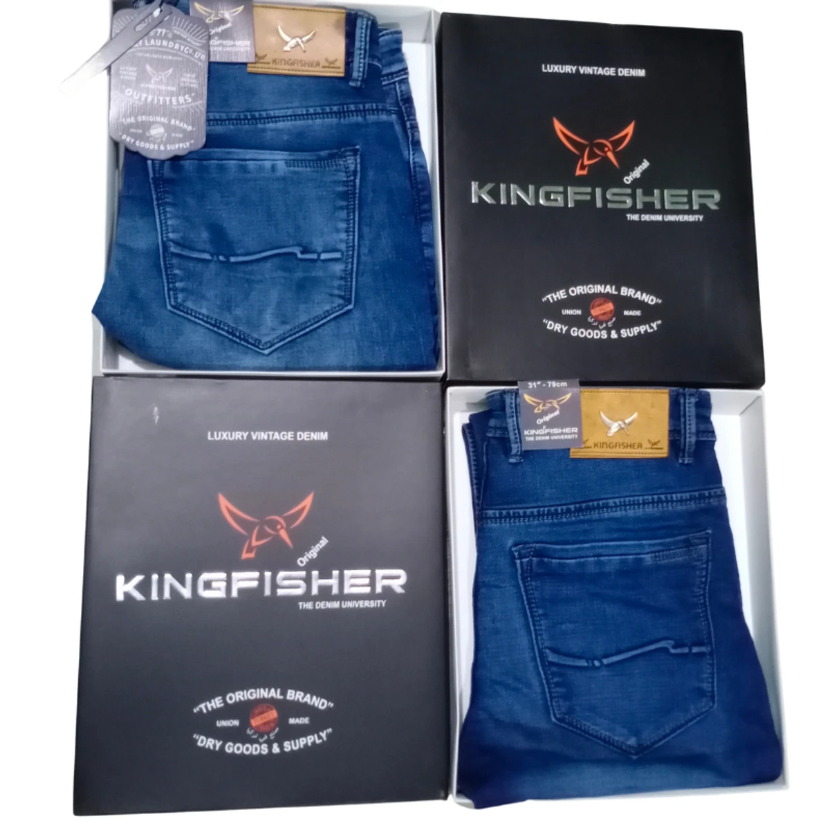 দুই টি অরজিনাল কিংফিশার Kingfisher Premium Jeans